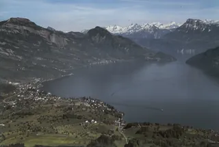 Weggis with Rigi (12.05.1969)