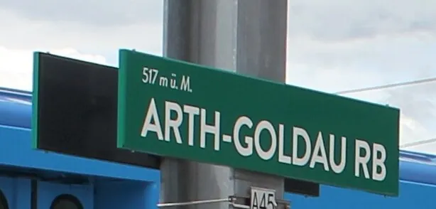 Arth-Goldau RB, 517 m ü. M., sign in 2017 (2017-07-01 15:37:58)