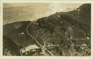 Rigi cold bath, from 300 m flying altitude (1919)