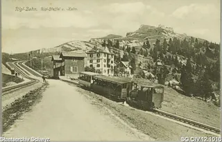 Rigi-Staffel u. Kulm: Rigi-Bahn (vor 1958)