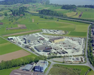 Küssnacht am Rigi, concrete goods warehouse (30.04.1994)