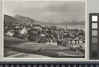 Zug mit Rigi und Berner-Alpen (1935)