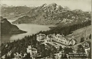 Rigi Cold Bath 1439 m, Against Pilatus 2132 m (vor 07.10.1953)