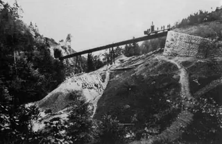 Gysi, F. - Gleiskörper, Rigi-Bahn (Zeno Fotografie) (1870)