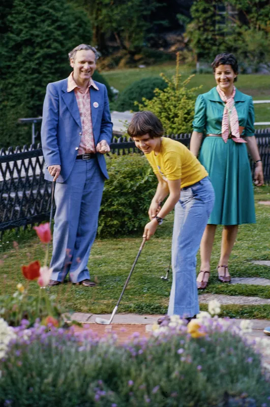 Rigi-Kaltbad, Mini-Golf Course [blurry photo] (ca. 1976)