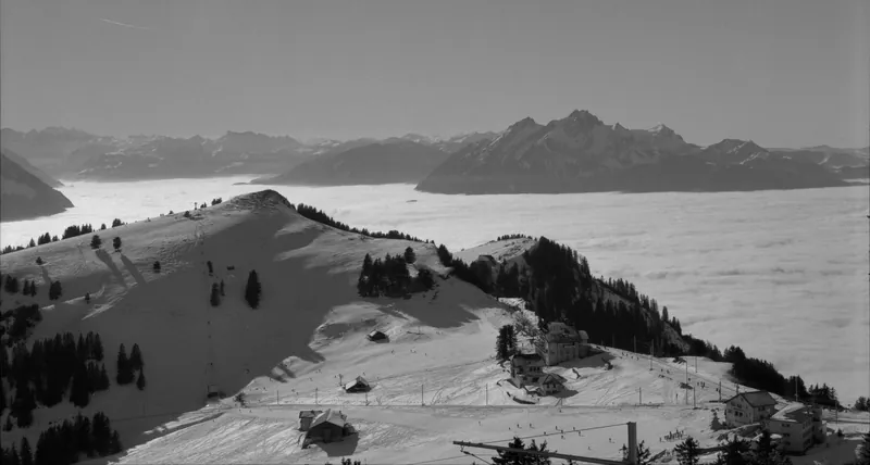 Rigi, winter landscapes (29.01.1991)