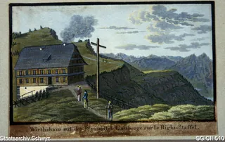 Gasthaus Rigi Staffel (ca. 1820 - 1830)