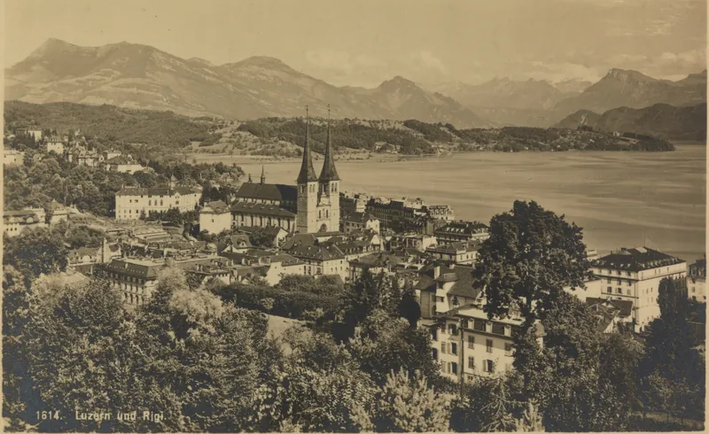 Lucerne and Rigi (ca. 1920)