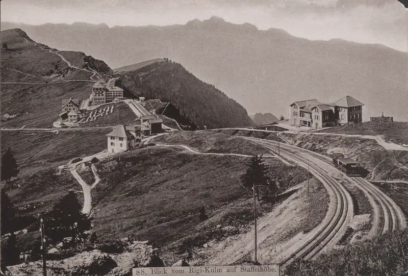 View from Rigi Kulm to Staffelhöhe (ca. 1895)