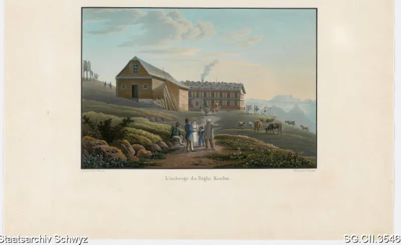 Gasthaus Rigi-Kulm (ca. 1830)