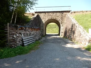 Küssnacht am Rigi, Rainhofweg Nord, SBB culvert (08.09.2015)