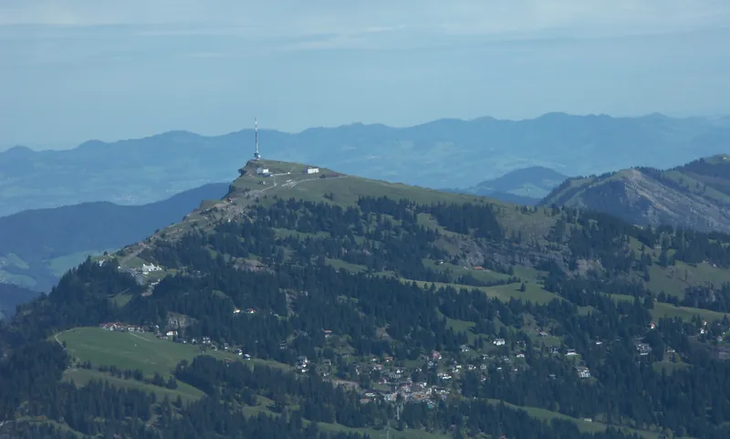 Rigi from Ju-52 HB-HOT (2010-10-02)