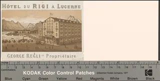 Hôtel du Rigi à Lucerne (1870)