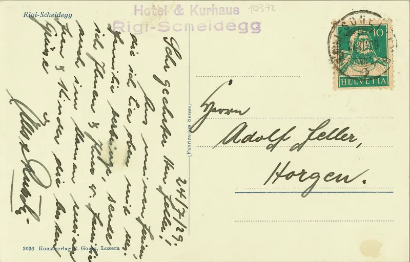Rigi,Scheidegg (vor 24.07.1929)