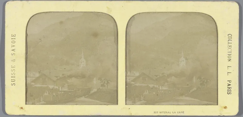 Vitznau la Gare, RP-F-F09460 (between 1860 and 1880)