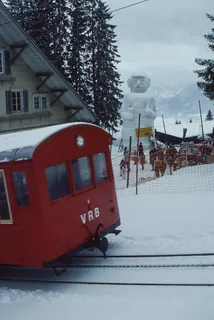 Rigi Kaltbad, VRB-train with pretending car no.8 (2/1985)