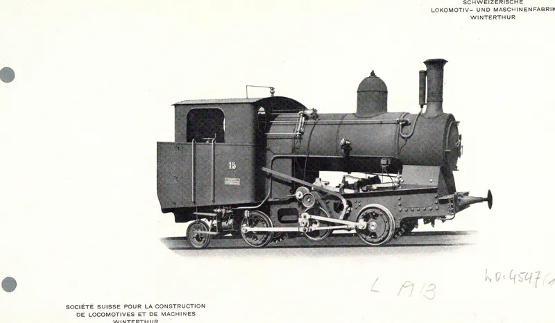 SBB Historic - 077 - 2 Zylinder-Zahnrad-Lokomotive für die Vitznau-Rigi-Bahn