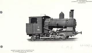 SBB Historic - 077 - 2 Zylinder-Zahnrad-Lokomotive für die Vitznau-Rigi-Bahn