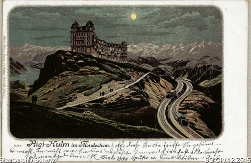 Rigi-Kulm im Mondschein (1905)