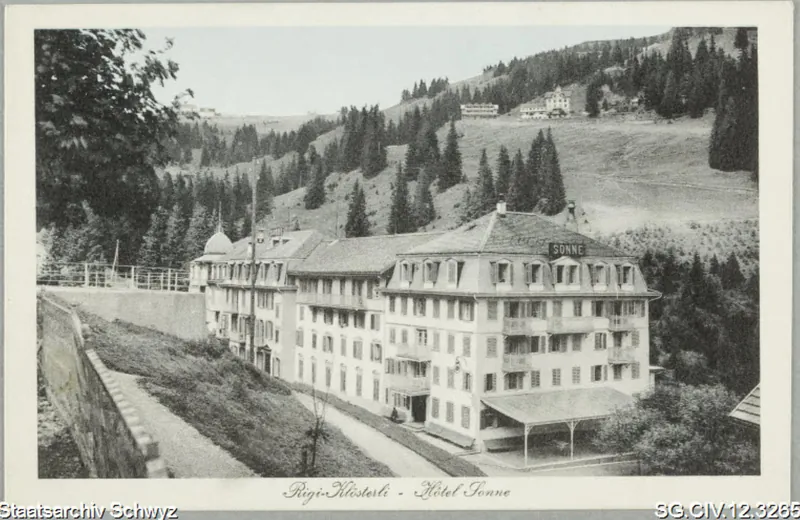 Hotel Sonne, Rigi-Klösterli (vor 1940)