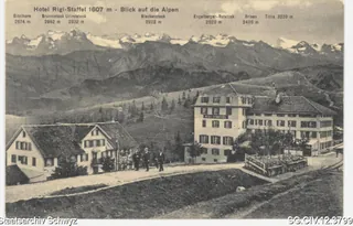 Hotel Rigi-Staffel, Rigi-Staffel (vor 1912)