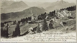 Rigi-Kaltbad und die Alpen (1903)