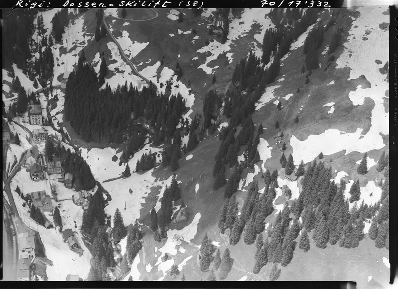 Rigi Dossen, ski lift SZ (19.05.1970)