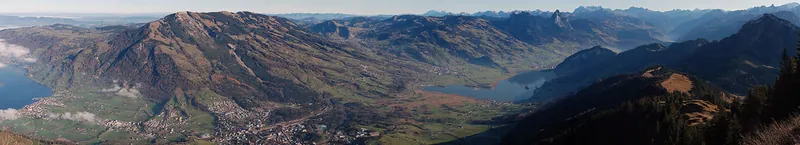 Panorama from Rigi Scheidegg