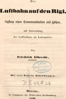 Die Luftbahn auf den Rigi (1859)