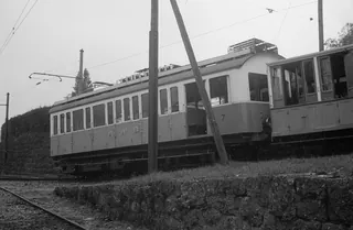 Arth-Goldau, Arth-Rigi Railway, BDeh 2/4 7 from 1925 (08.10.1966)