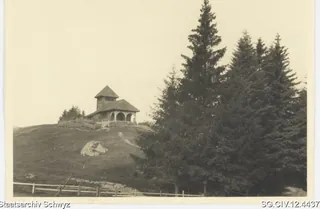 Kapelle Seebodenalp zwischen Küssnacht und Rigi (ca. 1948)