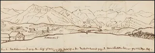 Von d. Recketschwand gegen den Rigi zu sehen (1849)