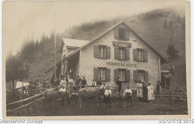 Heinrichs Hütte, Rigi-Klösterli (1923)