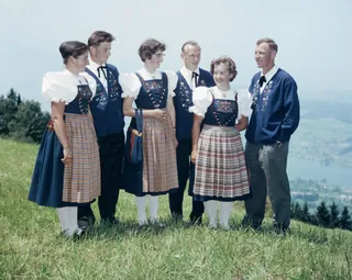 Alpine Festival at the Seebodenalp above Küssnacht am Rigi (ca. 1961)