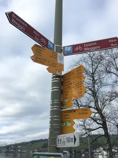 Wanderwegweiser Küssnacht Seeplatz 434 (2018-01-23 10:08:16)