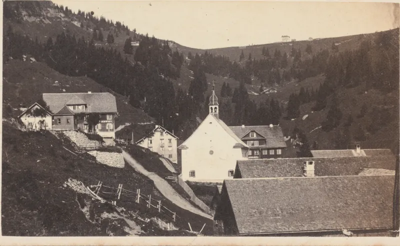 Le Rigi Klösterli et le Rigi Staffel (ca. 1875)