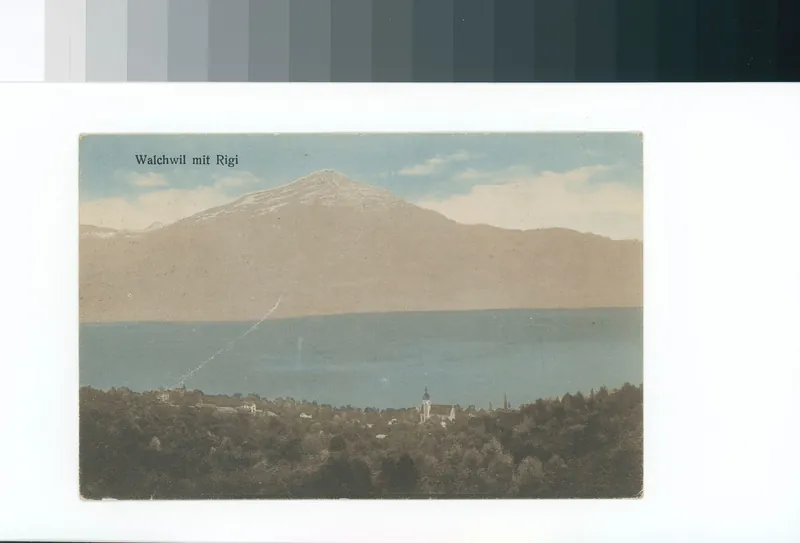 Walchwil mit Rigi (1910)