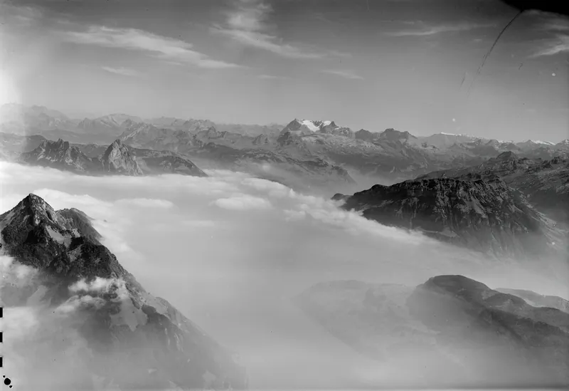 Rigi Hoflue and mountains of Central Switzerland (1963)