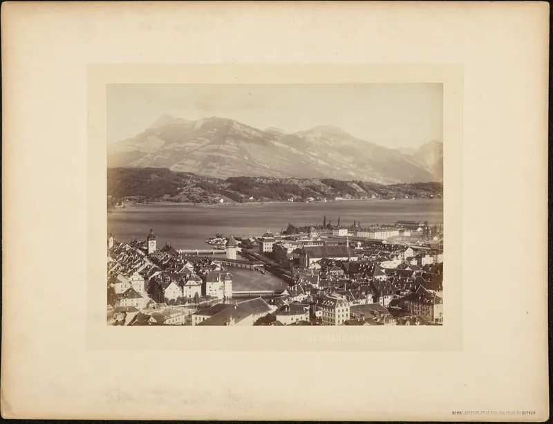 Lucerene et le Rigi, vue