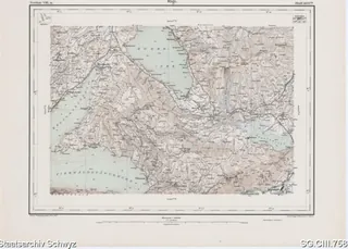 Topographische Karte: Section VIII, 16, Rigi, Blatt 209 bis. (1907)
