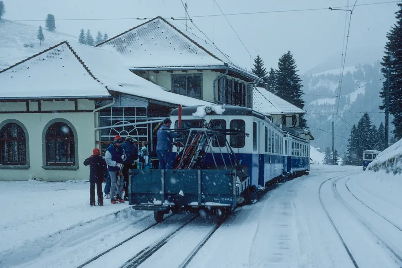 Arth, Goldau, Arth-Rigi-Bahn ARB, today Rigibahnen AG (2/1985)