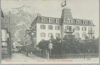 Hotel Rigi (abgebrochen), Gersauerstrasse, Brunnen (keine Angabe)