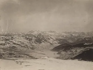 On the Rigi, looking east-southeast (ESE) (01.02.1905)