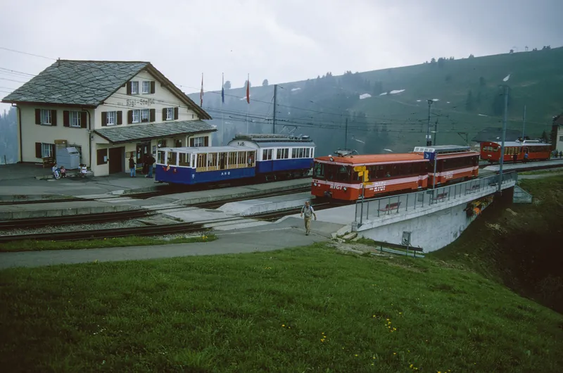 Arth, Goldau, Arth-Rigi-Bahn ARB, today Rigibahnen AG (6/1995)