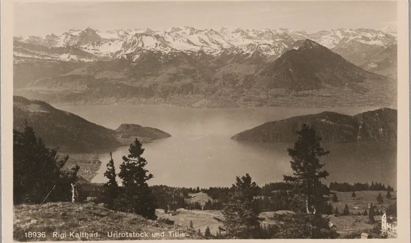 Rigi Kaltbad, Urirotstock and Titlis (1915-1925)
