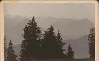 Rigi. Berneroberland von der Staffelhöhe (1886)