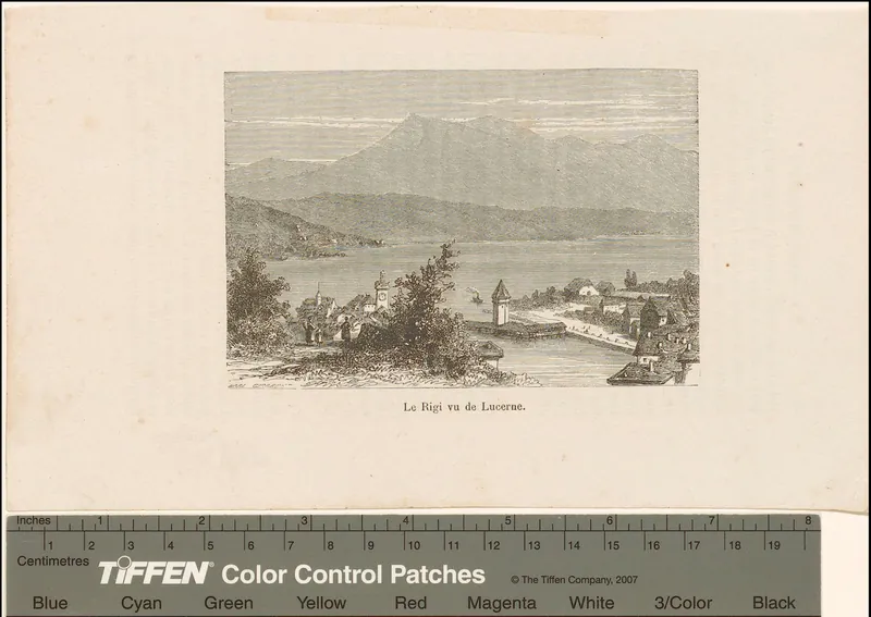 Le Rigi vu de Lucerne (1880)