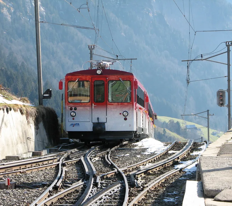 Alpine cogwheel train (31 December 2006 (according to Exif data))