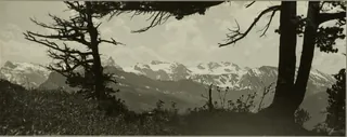 Uri Rotstock group, [view] from Rigi-Hochfluh (03.06.1945)