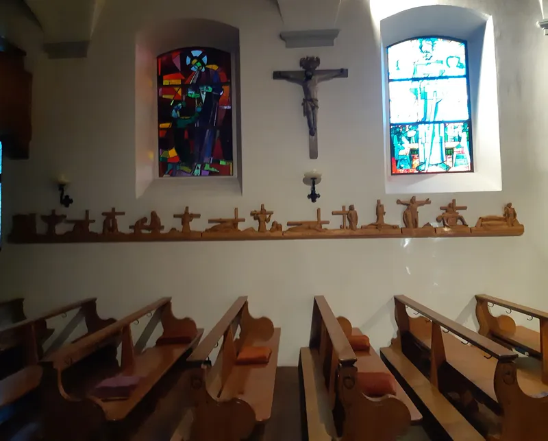 Rigi Kaltbad-rock chapel-window-station of the cross-03ESD (2023-09-04)